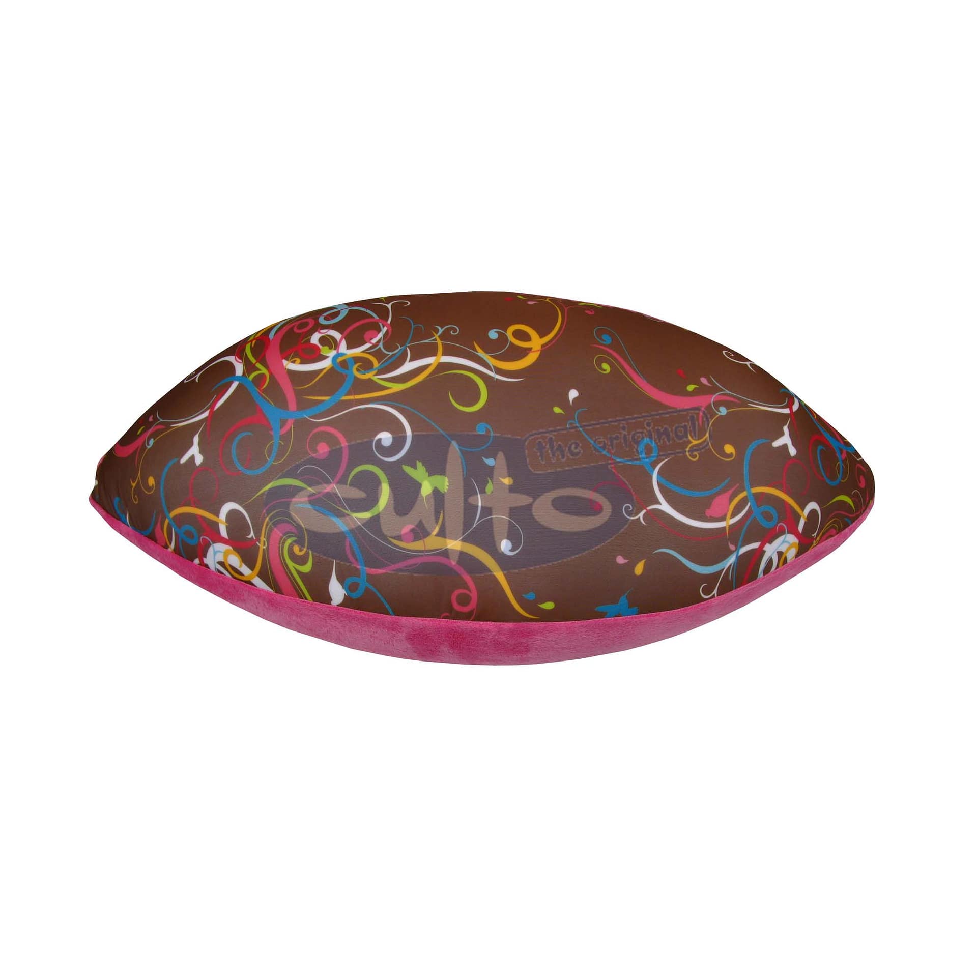 Trinity Klein | Ornament Braun / Plüsch Pink
